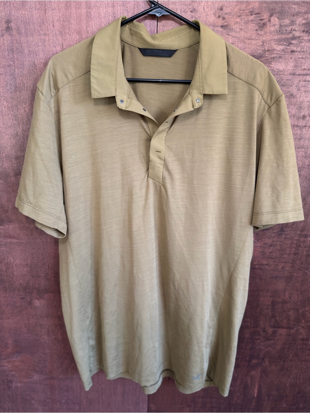 Arc'teryx Olive Green Polo Shirt (1011)